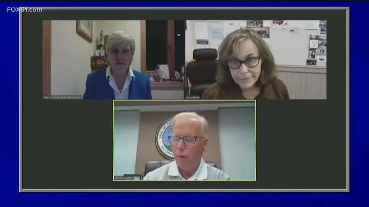 Mayors Mark Boughton, Candy Perez, and First Selec...