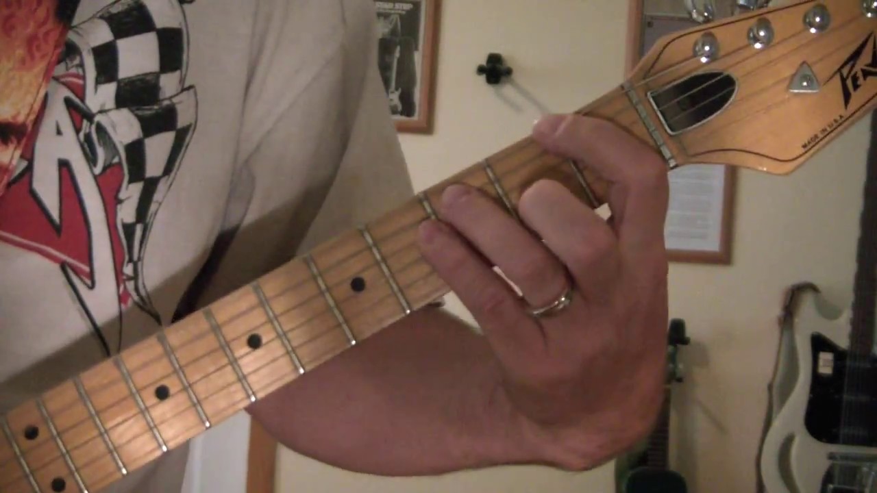 Power chord metal guitar lesson easy to learn SOD riff MARCH of the