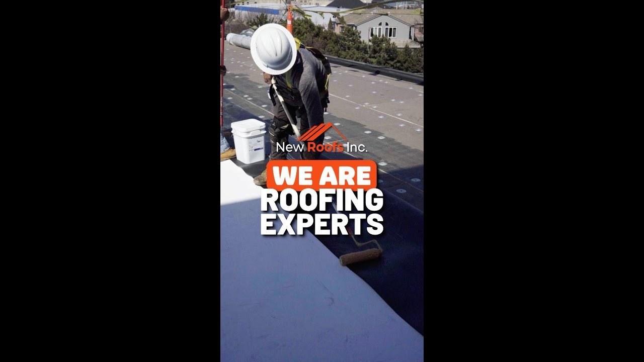 Expert Flat Roofing Solutions with New Roofs Inc!