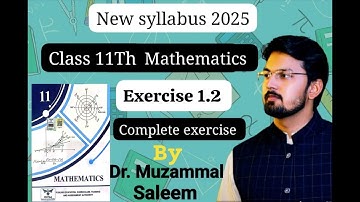 Exercise 1.2 Complex numbers New Syllabus First year 2025 @drmuzammalsaleem