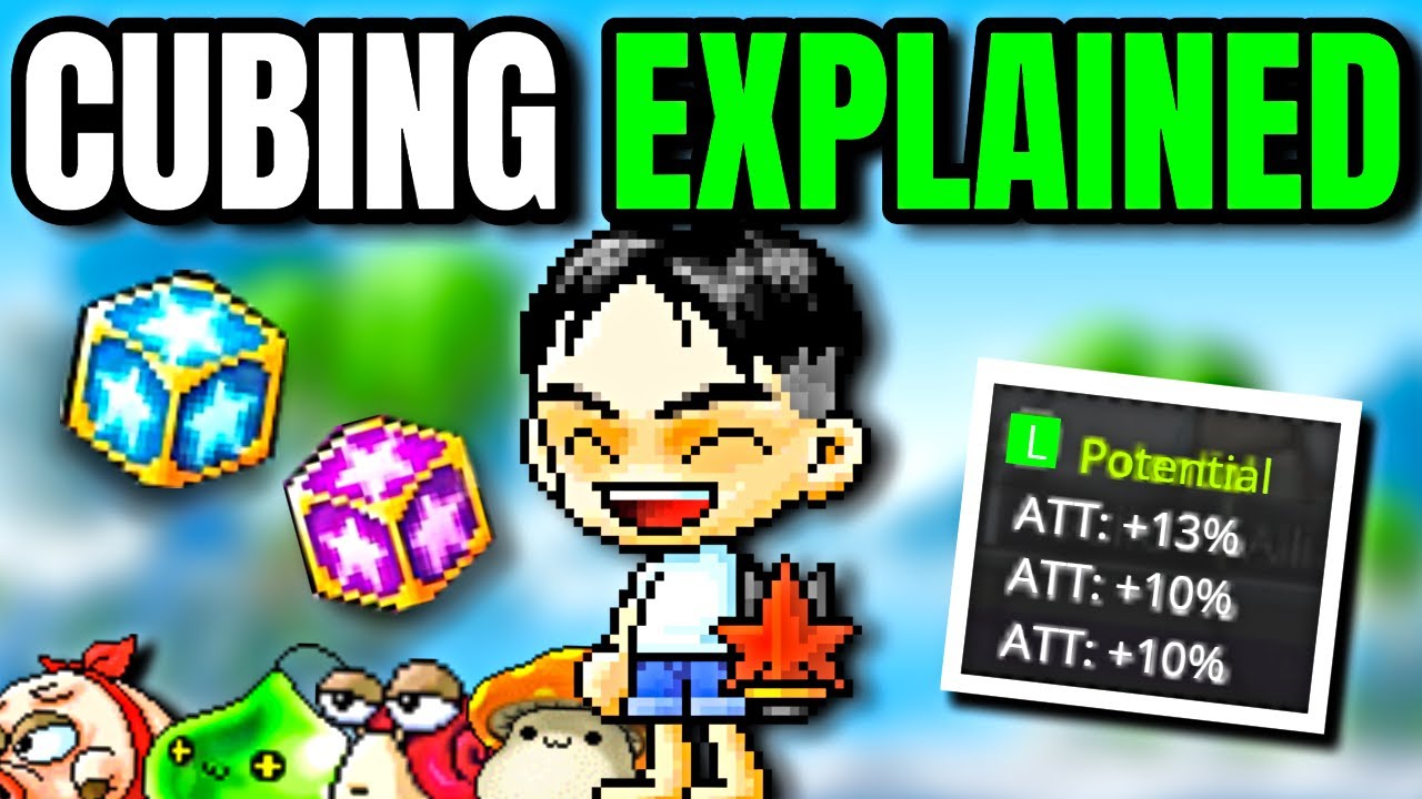 Maplestory Reboot Cubing Explained For YOU! YouTube