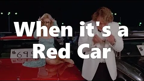 When it's a Red Car Scene | Used Cars