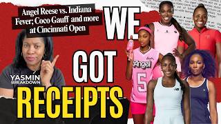 Angel Reese Indiana Fever Coco Gauff Taylor Townsend Cincinnati Open