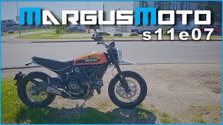 Riding A Ducati Scrambler Urban Enduro Martini Special