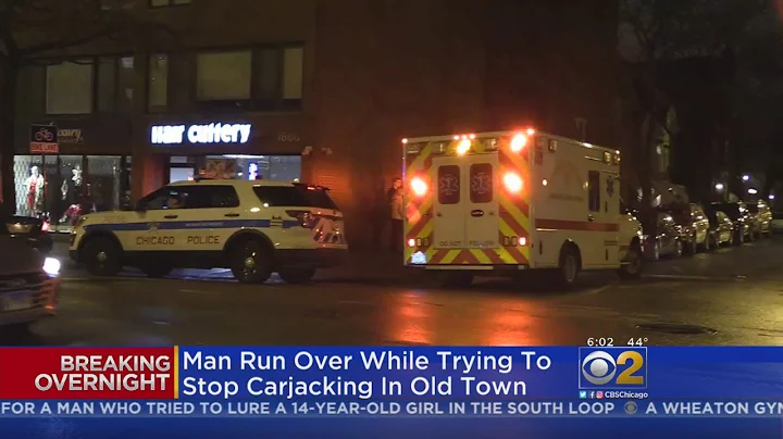 Man Run Over While Trying To Stop Carjacker