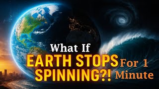 🌍 What if Earth Stopped Spinning for 1 Minute? | Science Explained in Cinematic Detail