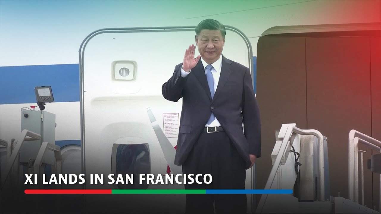 China's Xi arrives in San Francisco for meeting with Biden at APEC summit