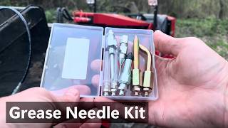 Greasing My Chinese Mini Skid Steer - Grease Fitting Adapter Kit