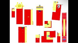 Numberblocks band retro 1321 - 1330