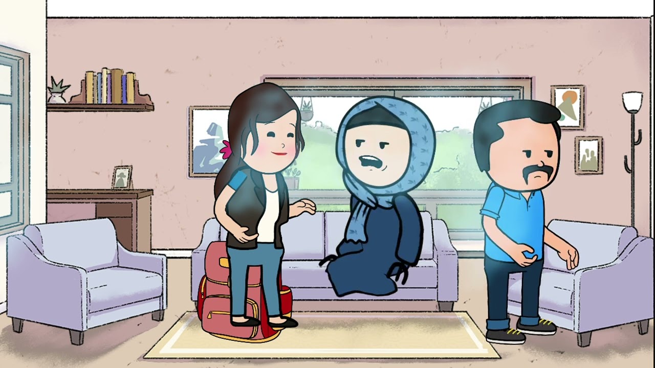 بابا جه يزورنى حماتى بهدلته وهزقته وطردته وجوزى واقف