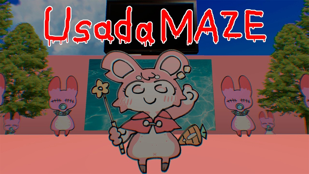 СКОЛЬКО тут ГОЛОВОЛОМОК?! - UsadaMAZE