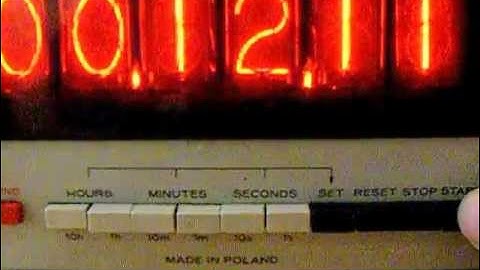 Digital Nixie clock C553 MERATRONIK