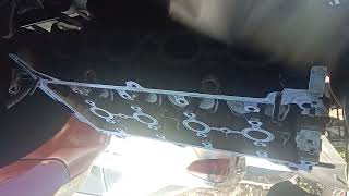 : installing cylinder head 2NZ engine part1