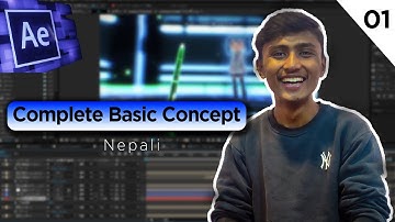 After Effects Tutorial in Nepali | Complete Basic Concept for Beginners - 01