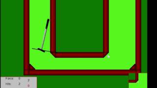 My Minigolf Game... (Made in Game Maker 7.0 Lite) screenshot 5