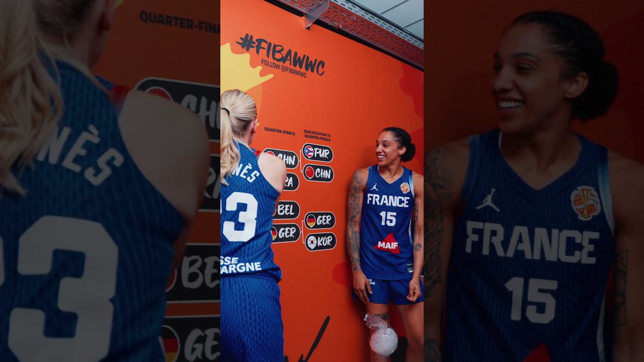 The French baddies are going to the semis 🔥🇫🇷 #FIBAWWC