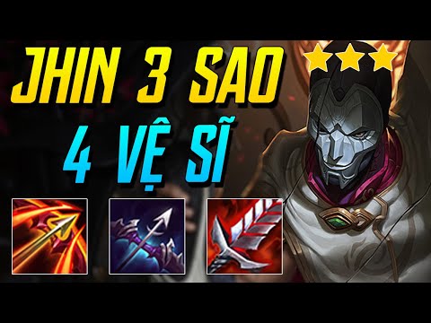 (ĐTCL) KHẮC CHẾ META URGOT DAO ĐIỆN VỚI ĐỘI HÌNH 4 VỆ SĨ JHIN 3 CỰC KHỎE! TFT MÙA 6 | iLoda