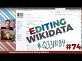 Live wikidata editing 74