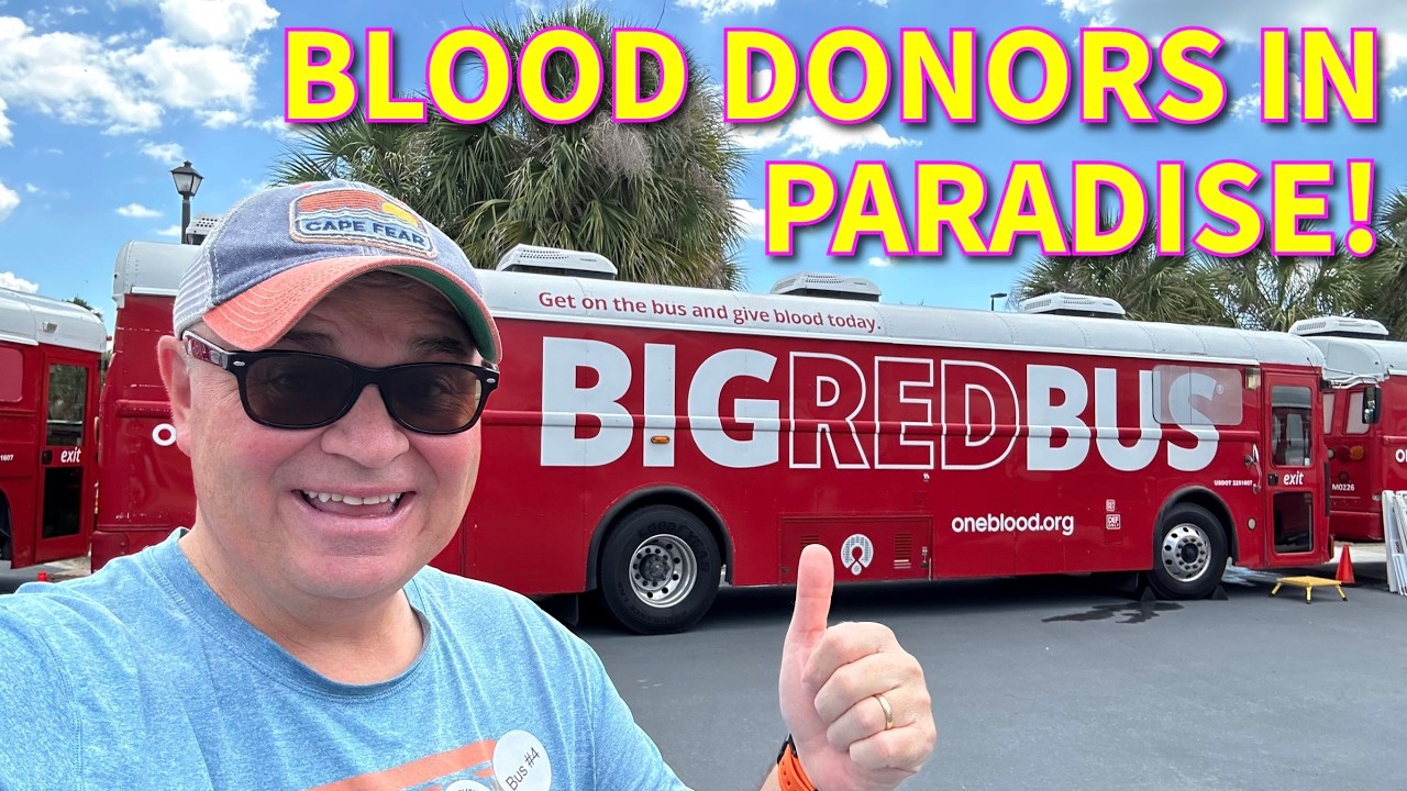 Saving Lives in The Villages! 🦜 Parrot Heads Blood Drive