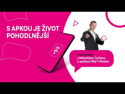 T-Mobile: Livestream - S Mikolášem Tučkem o apce Můj T-Mobile