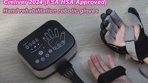 Hand Rehabilitation Robot Gloves, Hand Strengthening Devices, Easy to Use