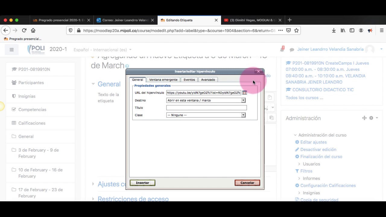 4 -[MOODLE] EDITOR DE TEXTO & EDITOR HTML - YouTube