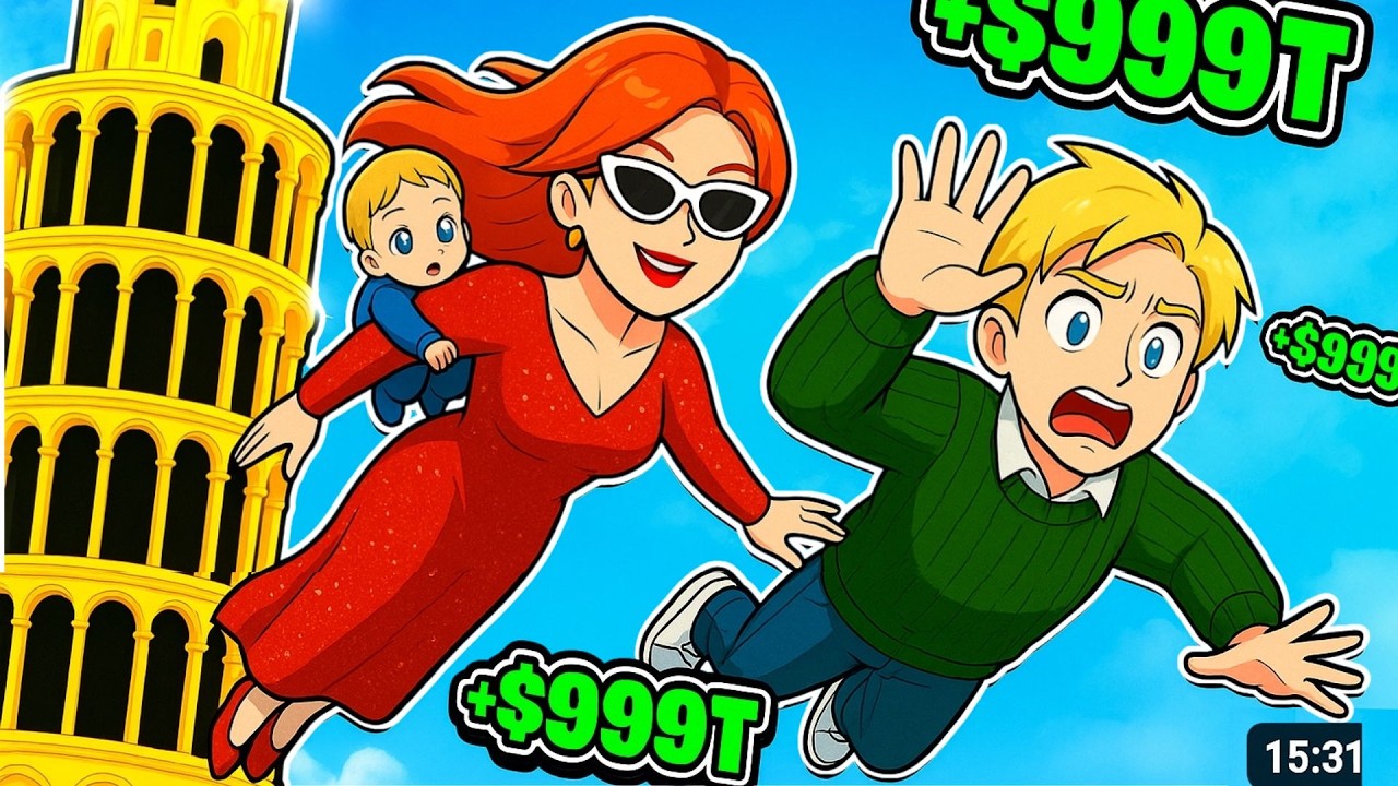 Зарабатываю СЕПТИЛЛИОНЫ в Roblox Climb and Jump Tower..