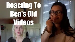 Reacting To Bea's Old Videos || bea babes