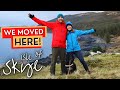 We moved to a tiny cottage on the isle of skye wild horses aurora foraging  ancient ruins  ep5