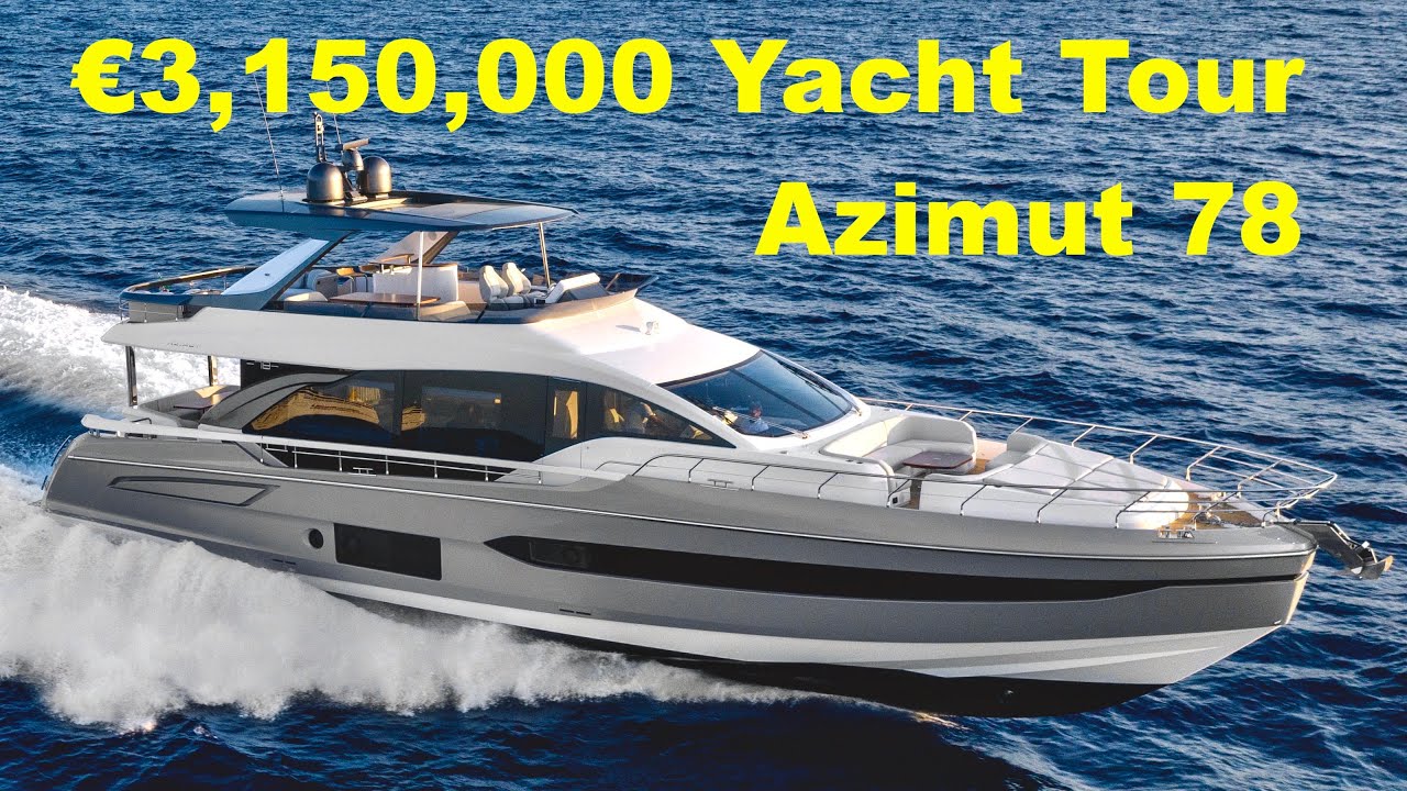 azimut yachts 78