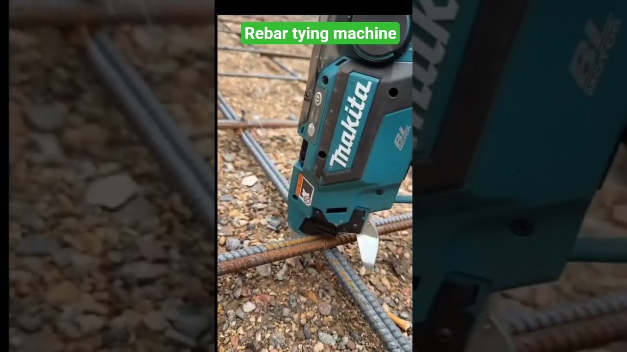 How to use Rebar tying Machine 😍