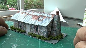 Dave`s Model Railway .building railway Cottage