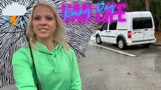 Solo Female Van Life | Rainy Day In The Life  ‍♀☔