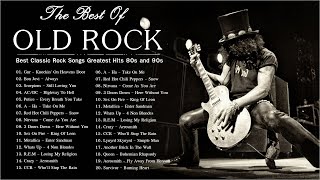 Old Rock Songs Best Hits 80s and 90s | Bon Jovi, Gnr, Nirvana, Queen, Scorpions...