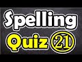 Spelling quiz 21 spelling words for grade 5  forb english lesson 