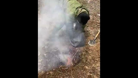 Creating Fire Using Natural Air With Plastic Cover | Funny Video | Making Fire With Plastic Bag