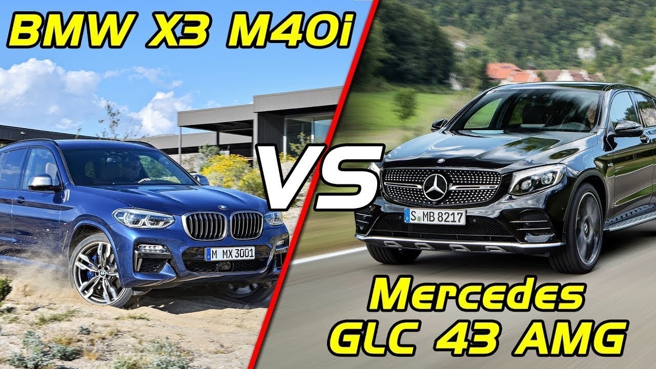 WOW NEW BMW X3 2018 VS Mercedes Benz GLC 2018 Comparison - YouTube