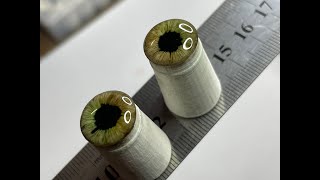 Eyes Chips Base. How to Make Realistic 3D eyes myself for Blythe doll