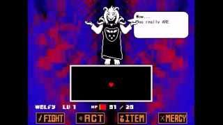 Undertale Asriel Fight