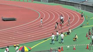 H27 関カレ 2部男子110mH 予選4組