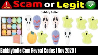 Bubblybelle Com Reveal Codes (Nov 2020)  - Is bubblybelle.com scam or legit website?