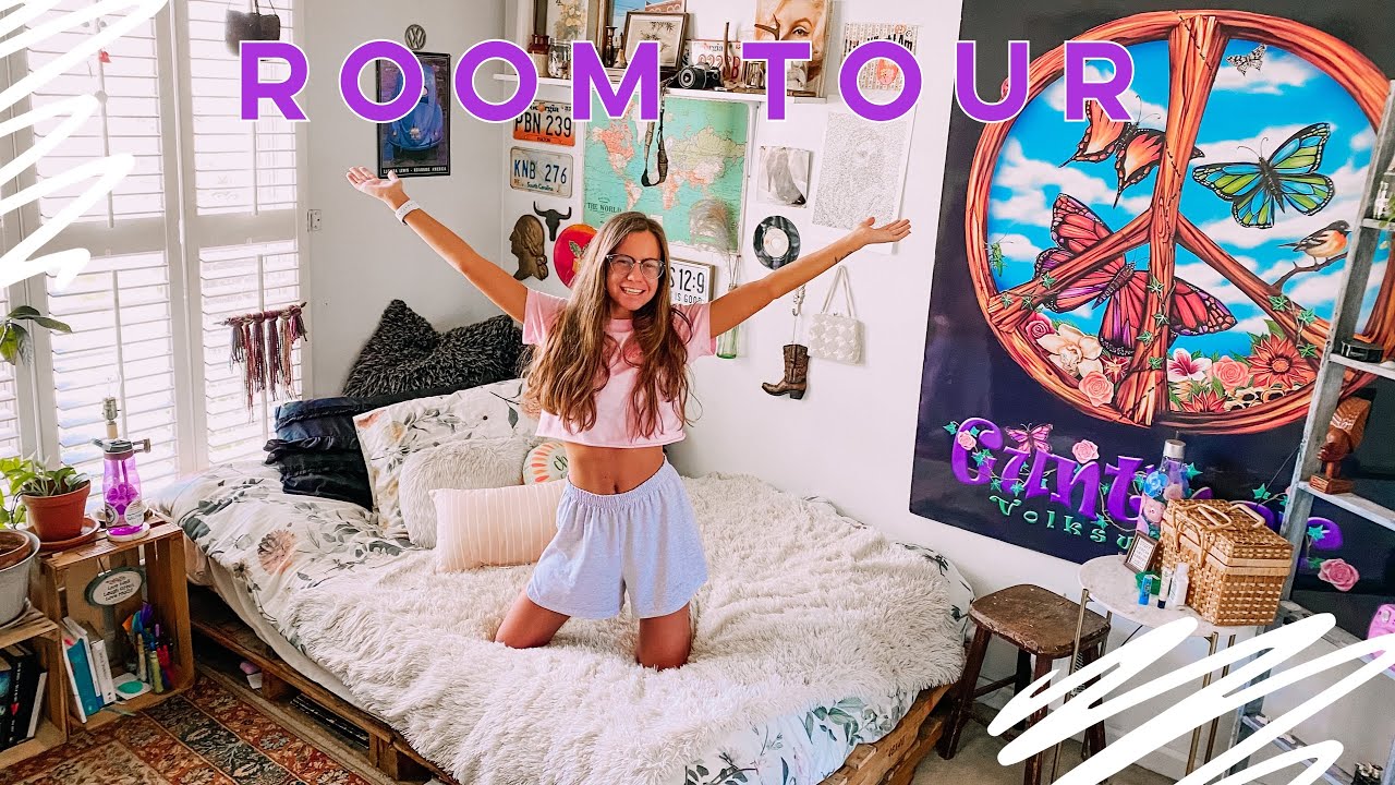 BOHO VINTAGE ROOM TOUR YouTube