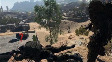 Modern Warfare 2 DMZ Ghillie suit Sniper stealth Clips MW2