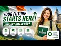 Study in Ireland 2027 🇮🇪 | January Intake Open | Top Universities, Visa and Scholarships