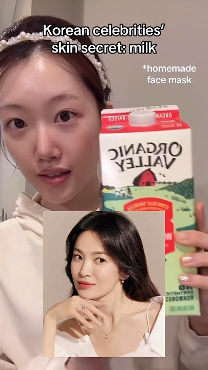How to: Korean Milk Face Mask🥛 simple & inexpensive home remedy. Don’t throw your milk away!!