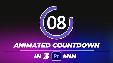 Animated Countdown Timer in Adobe Premiere Pro