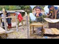 Brother's helping me to make table || Adhiraj making wooden table with brothers@Sanjipjina