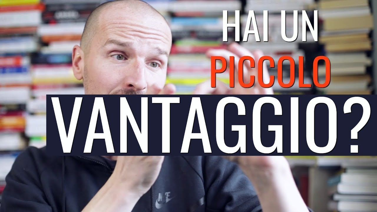 Se non hai almeno un piccolo vantaggio competitivo, non competere