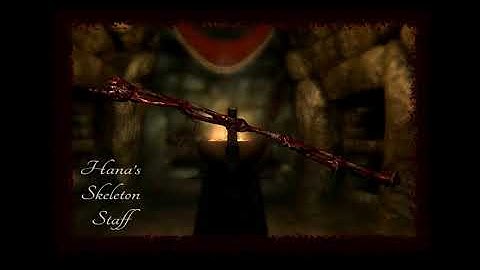 Skyrim Hanas Skeleton Staff - Xbox 360 RGH/JTAG (MOD)