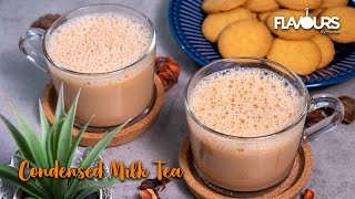 Condensed Milk Tea | Masala chai with condensed milk | How to make Condensed Milk Tea short
